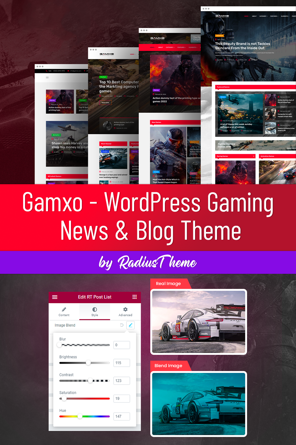 Pinterest illustrations gamxo wordpress gaming news blog theme.