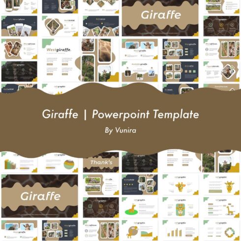 Giraffe | Powerpoint Template by Vunira,