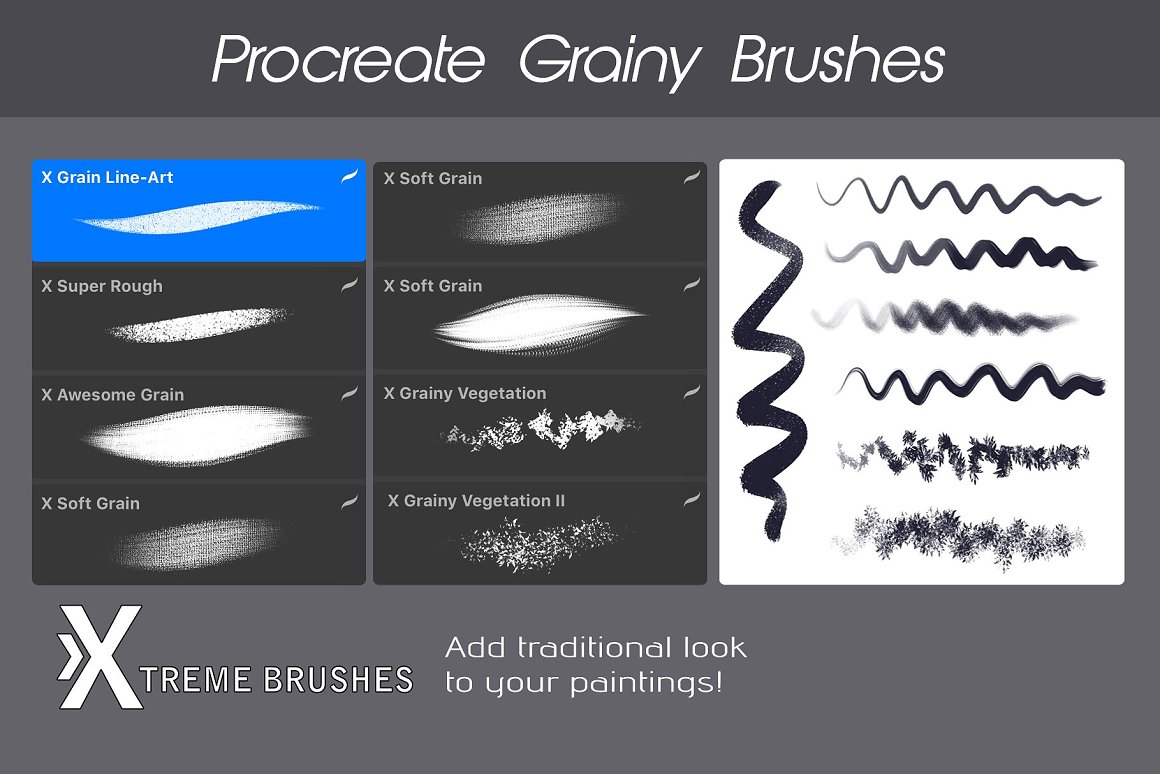 Sketchbook Set – Procreate Brushes – MasterBundles