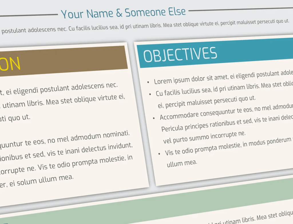 Pastel Research Poster Template MasterBundles