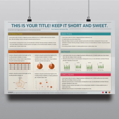 Pastel - Research Poster Template | Master Bundles