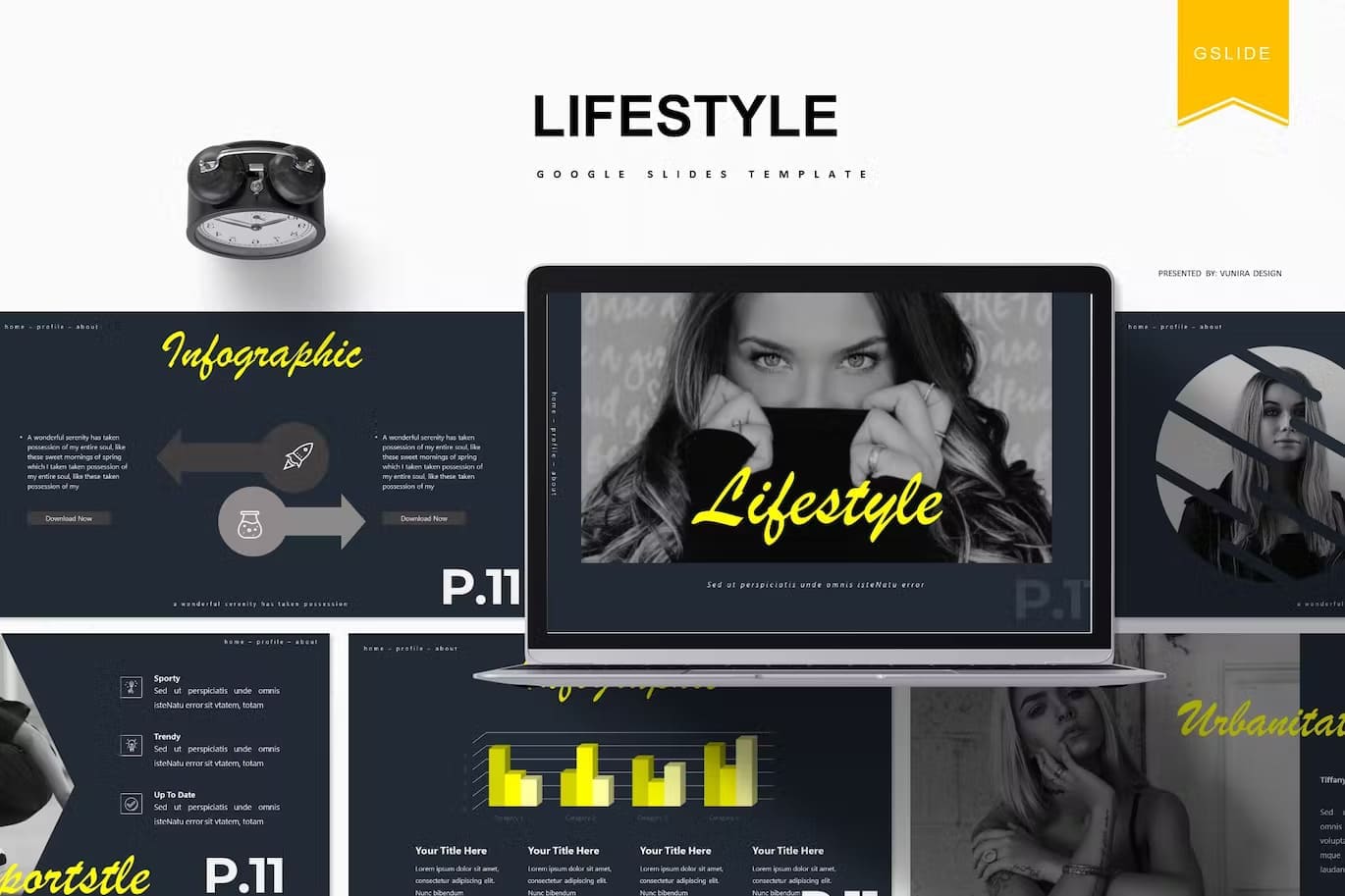 Freestyles of Lifestyle | Google Slides Template.