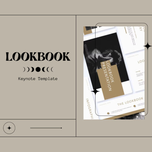 Preview images lookbook keynote template.