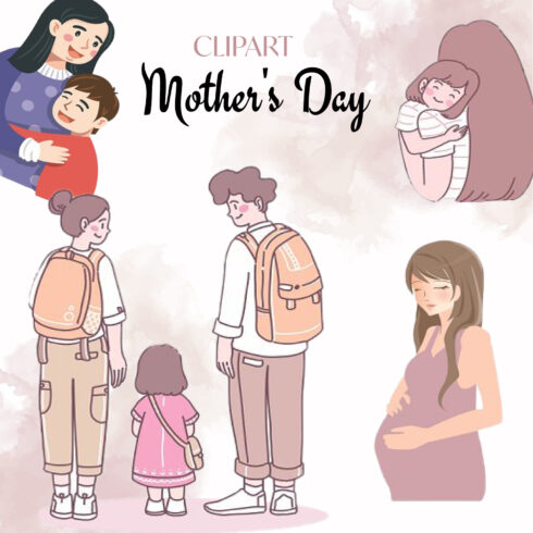 Preview mothers day clipart.