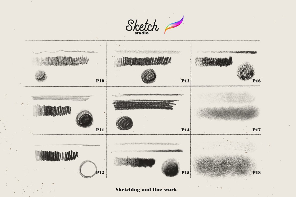 Different images with images of bundles of textures.