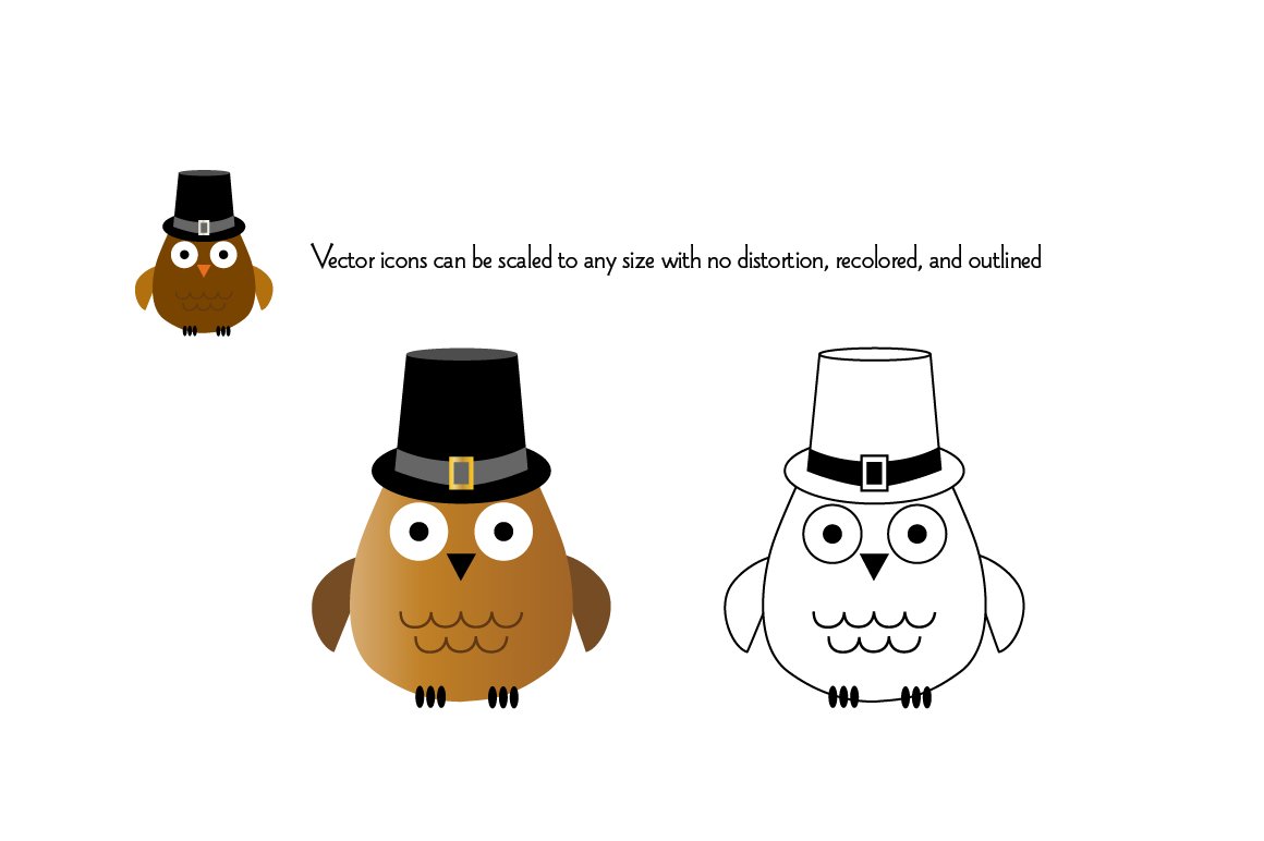Owl image and outlines to use.