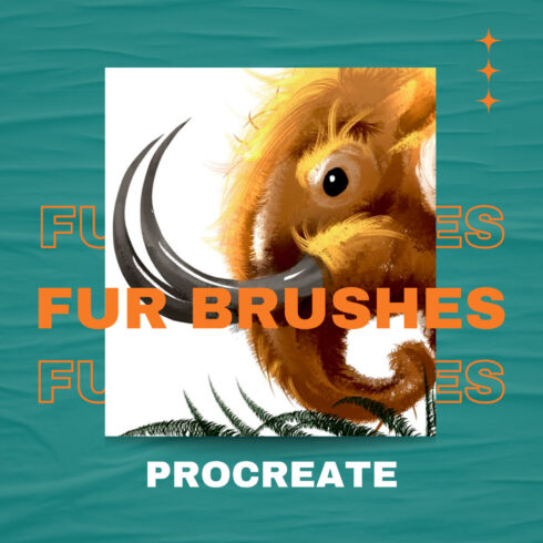 Preview procreate fur brushes.