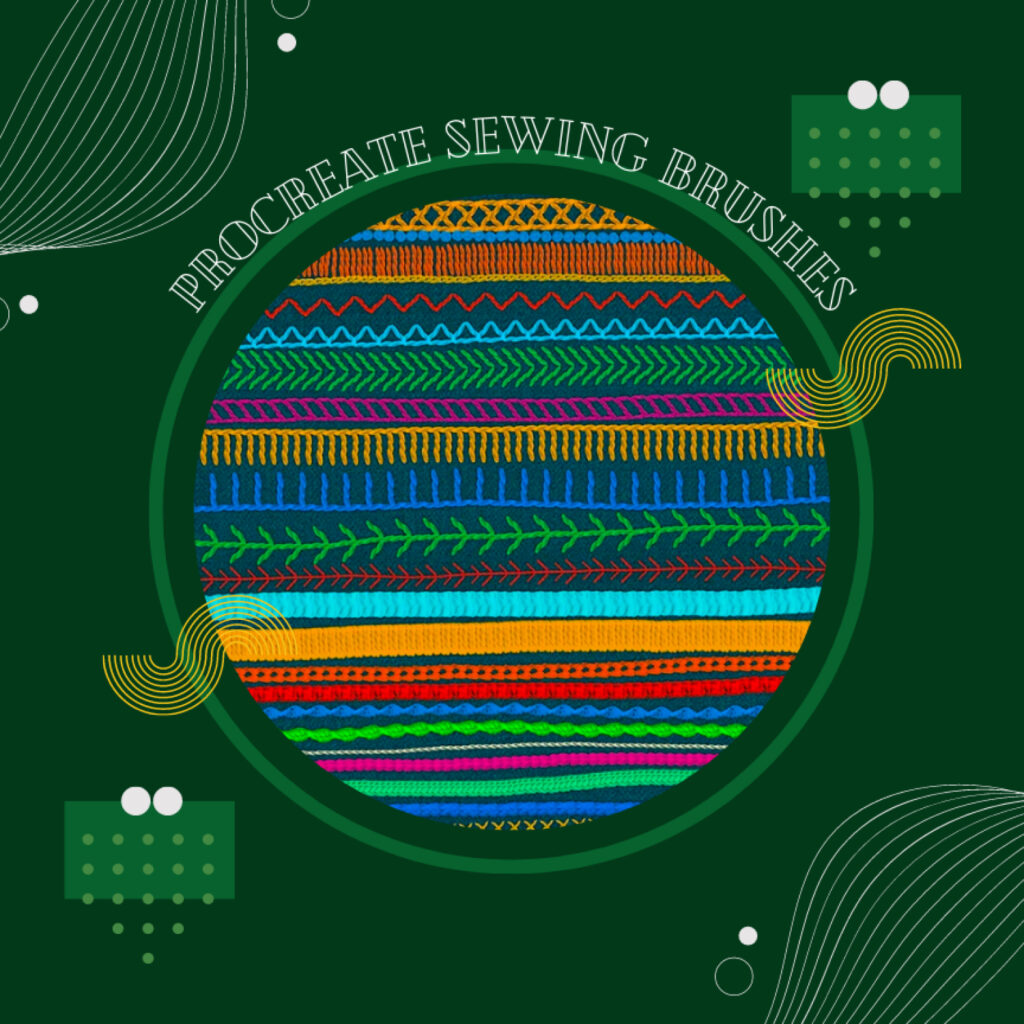 Procreate Sewing Brushes MasterBundles