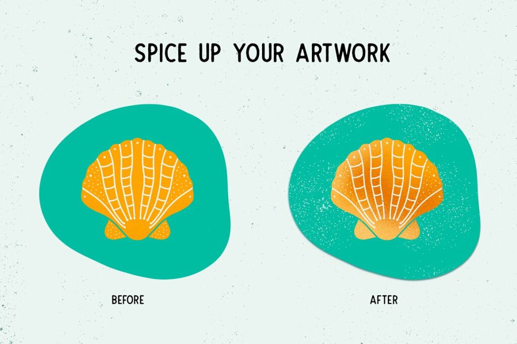 Grainy Brush Set for Procreate – MasterBundles