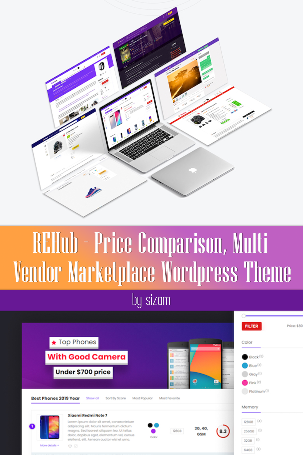Pinterest of rehub price comparison multi vendor marketplace wordpress theme.