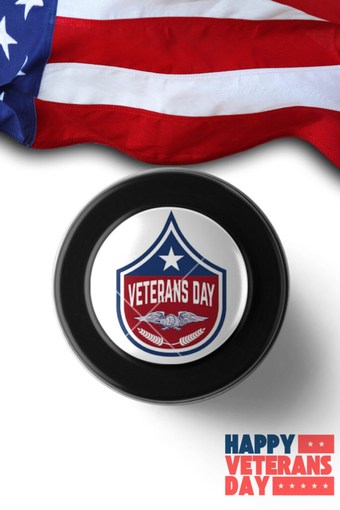 Set Of Happy Veterans Day Emblems. – MasterBundles