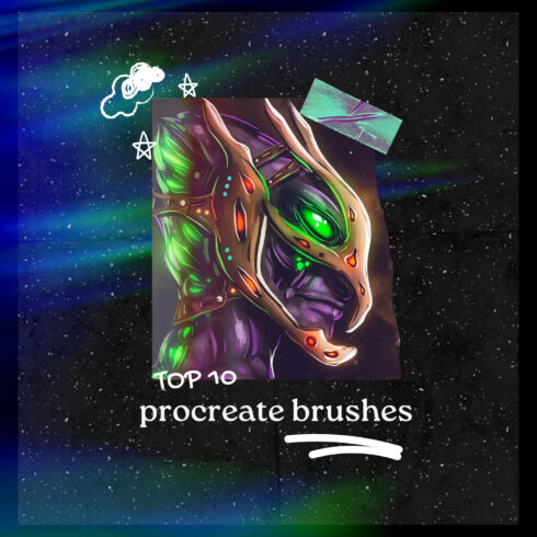 Preview top 10 procreate brushes.