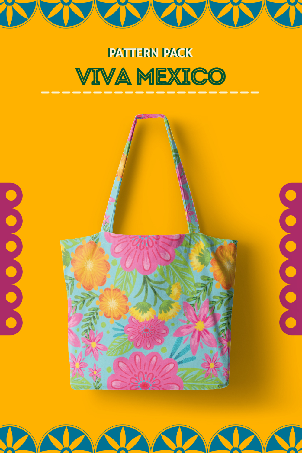 Pinterest of viva mexico pattern pack.