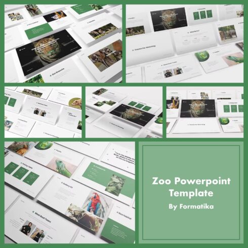 Gallery of Zoo Powerpoint Template.