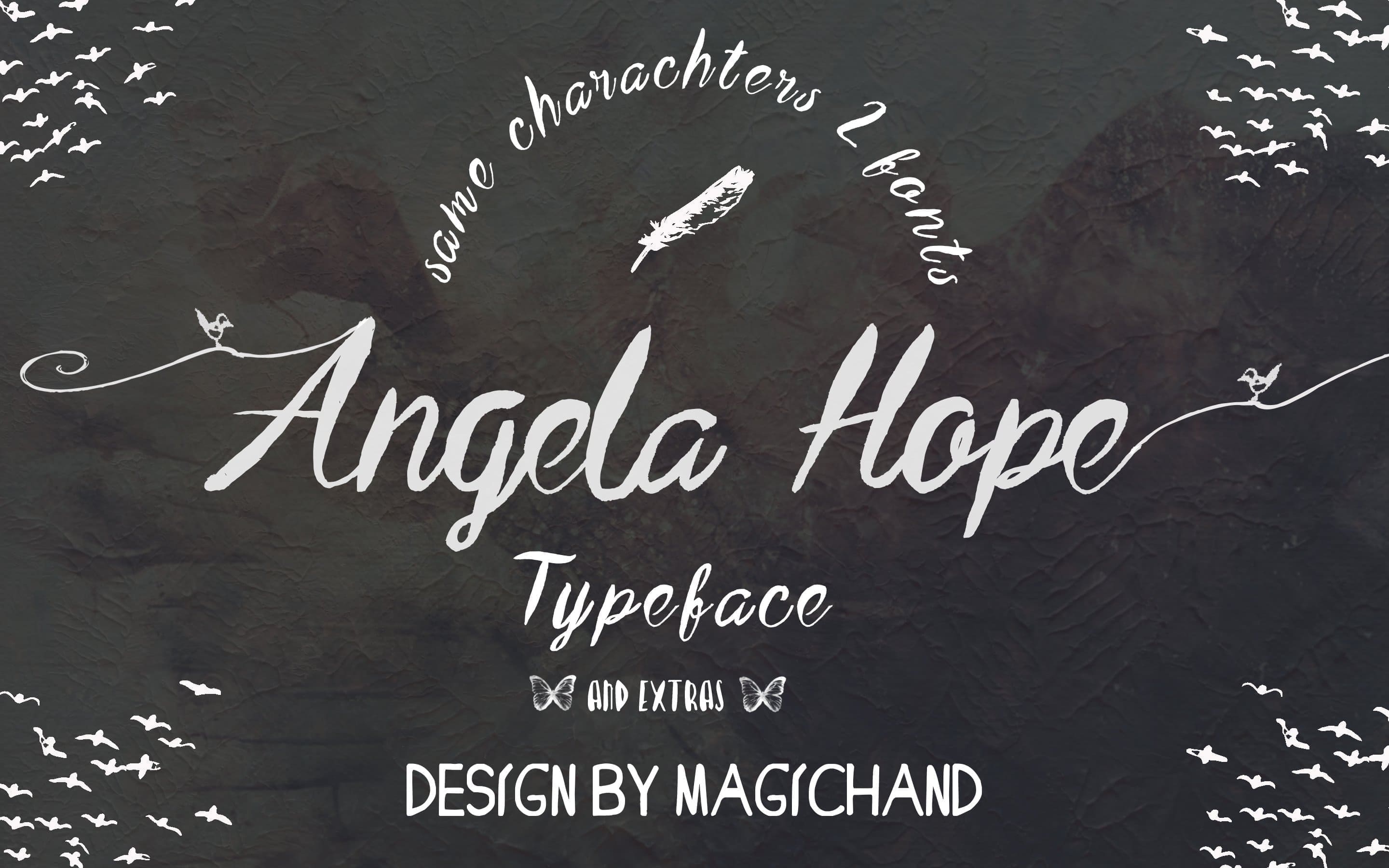 Angela hope, main picture.