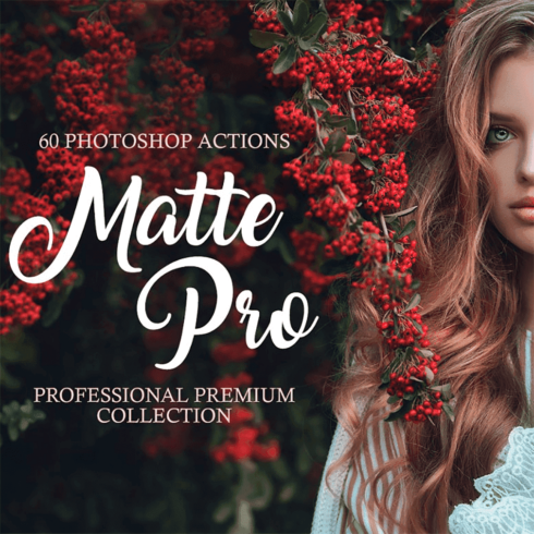 Matte pro photoshop actions, main picture 1010x1010.