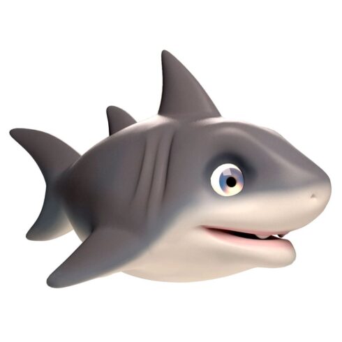 Shark stylized, main picture.