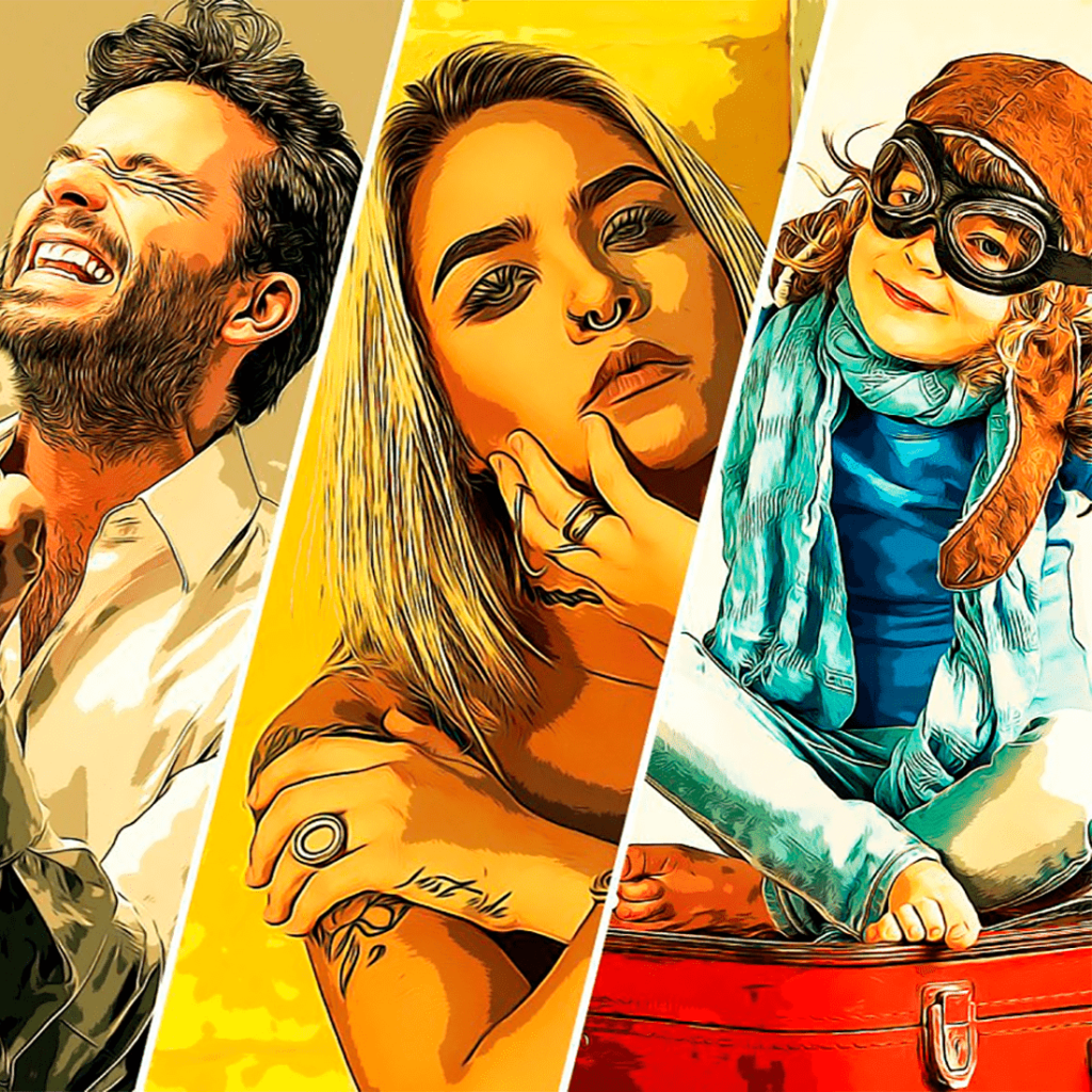 Vector Cartoon Maker Action – MasterBundles