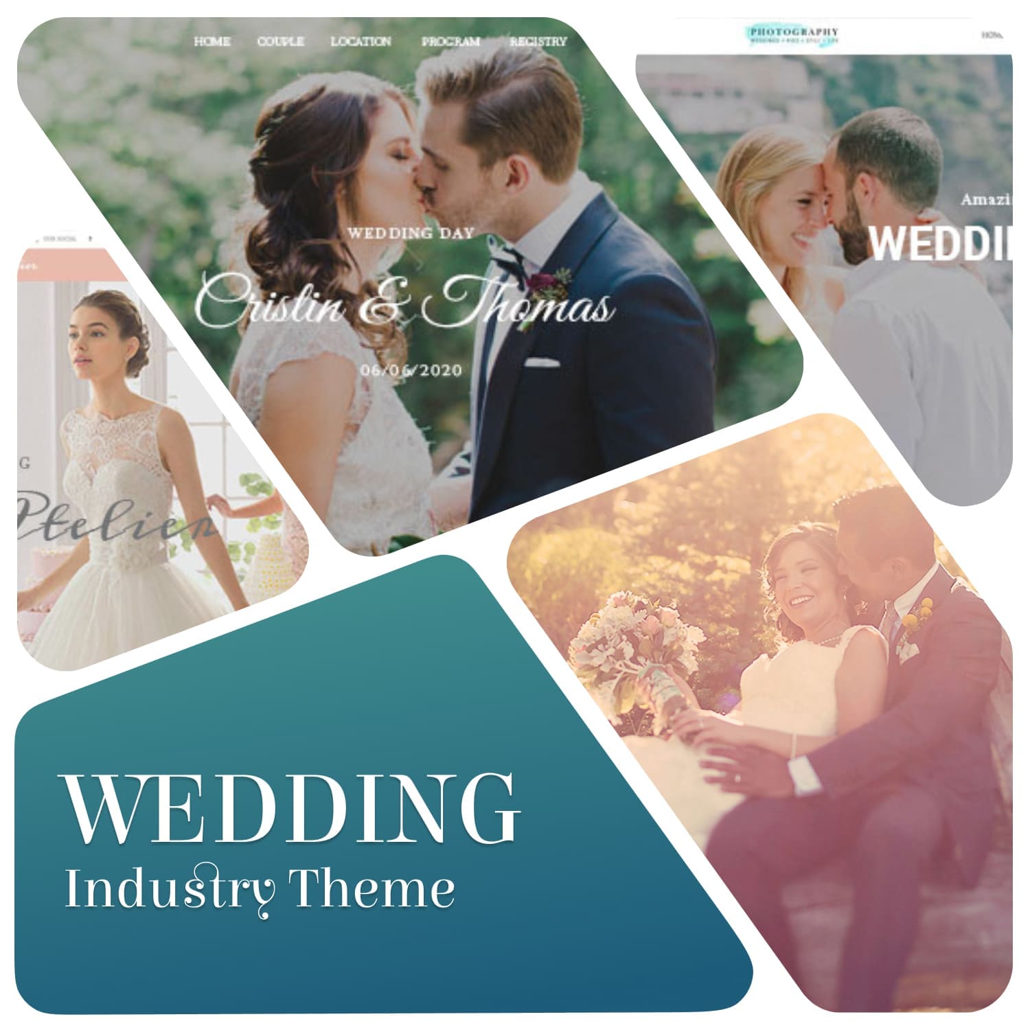 Wedding industry theme, main picture 1500x1500.