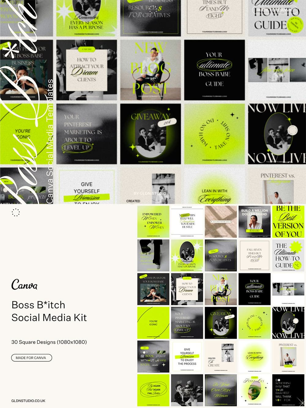 Canva social media templates, picture for pinterest 1000x1334.