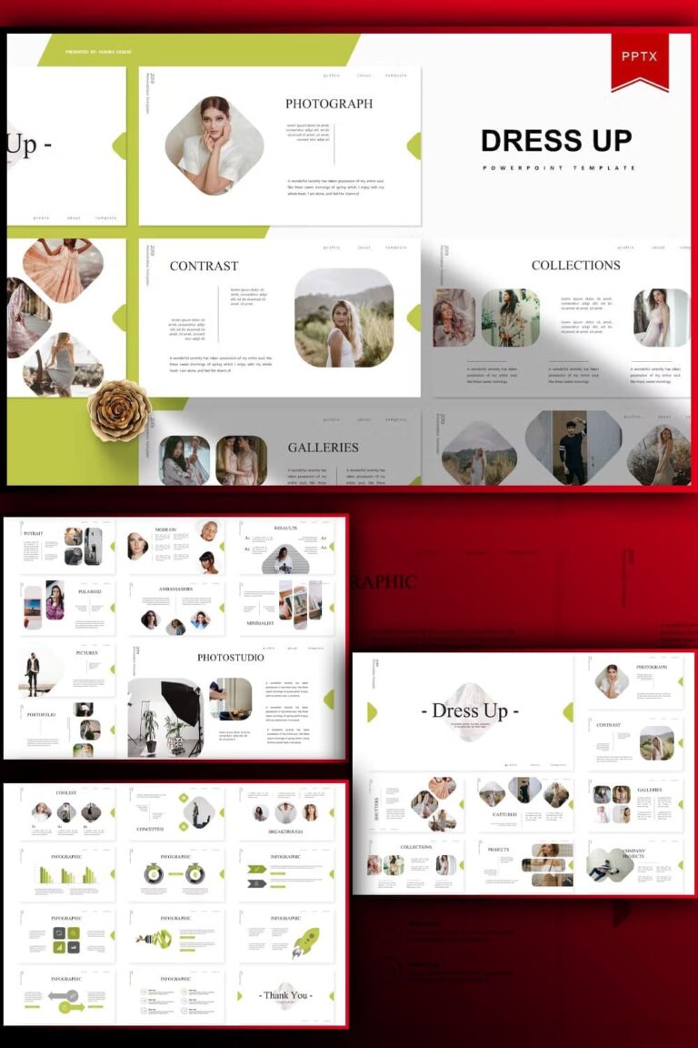 Powerpoint Dressing Paper Dress Up Powerpoint Template – MasterBundles