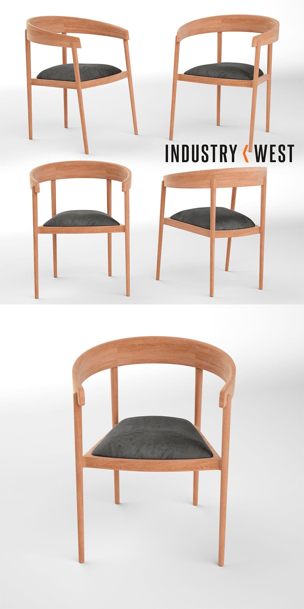 George armchair industry west, picture for pinterest.