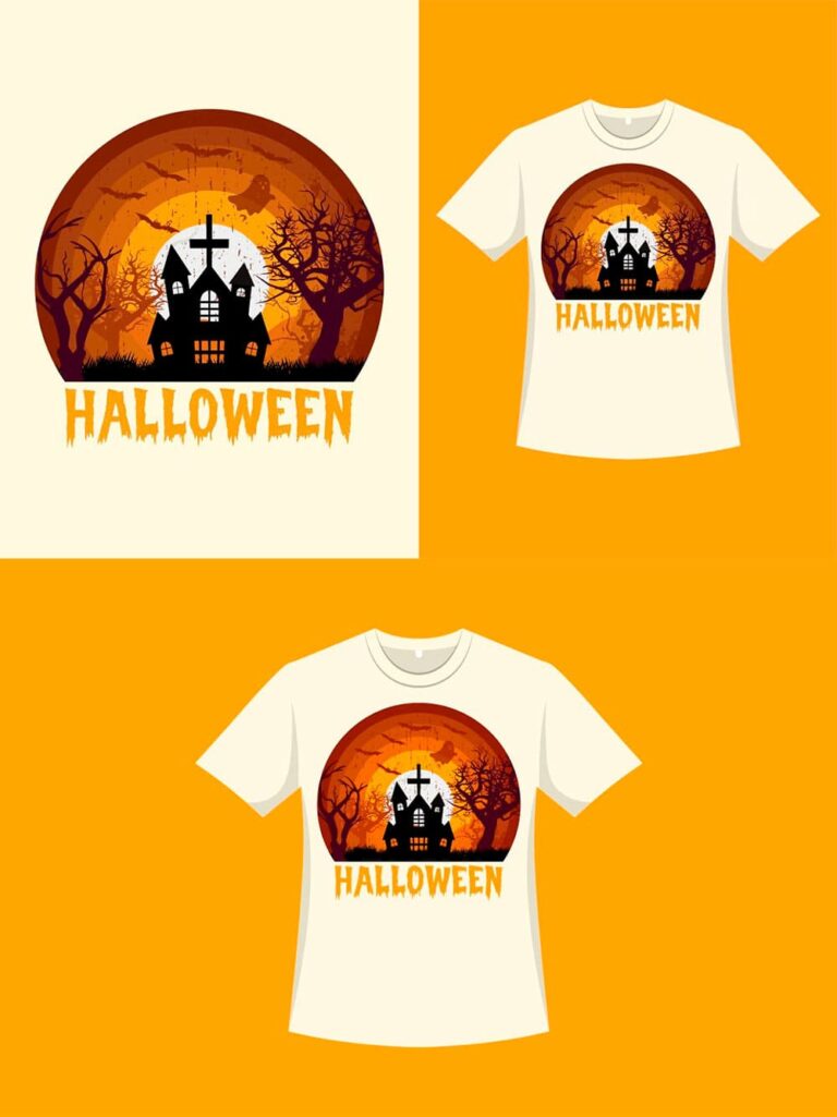 Halloween Vintage T Shirt Vector Masterbundles