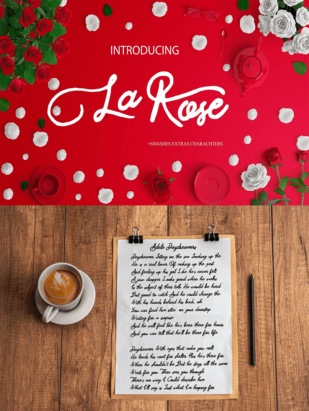 La Rose, image for pinterest.