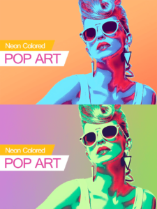 Neon Colored POP ART – MasterBundles