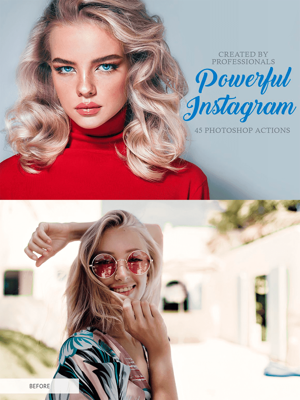 Powerful instagram photoshop actions, picture for pinterest 1000x1331.