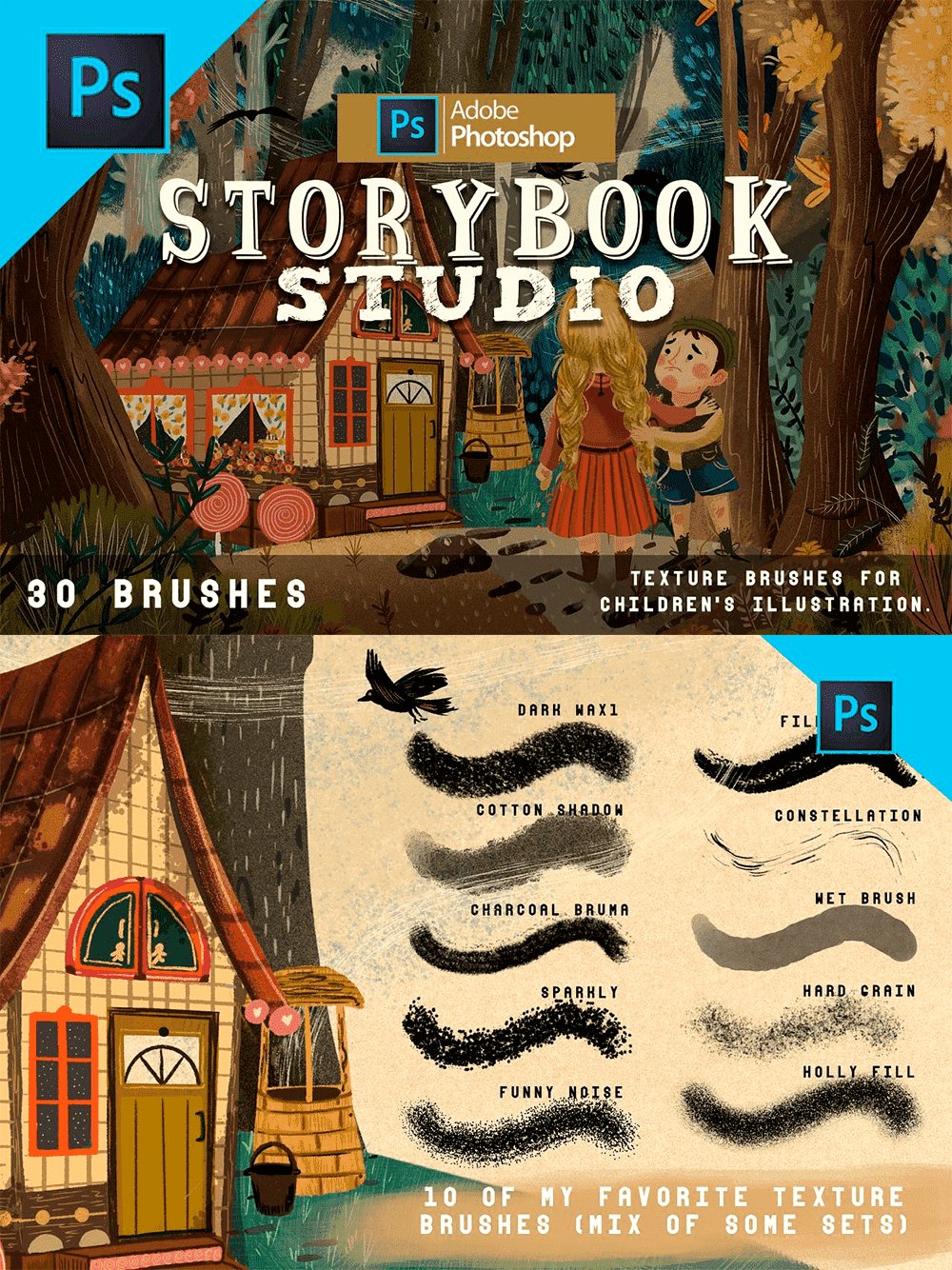 Storybook studio photoshop, picture for pinterest.