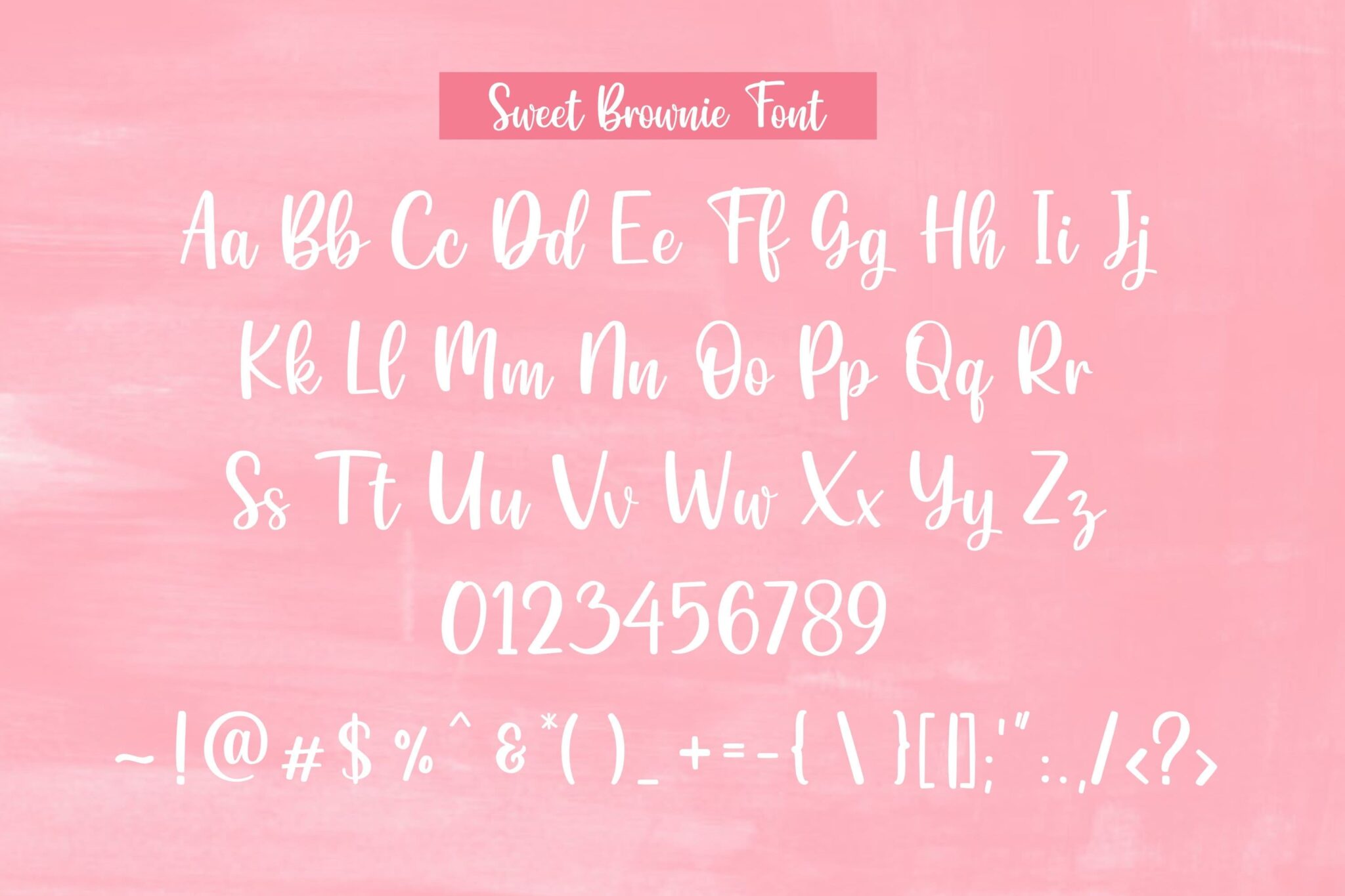Sweet Brownie Font – MasterBundles