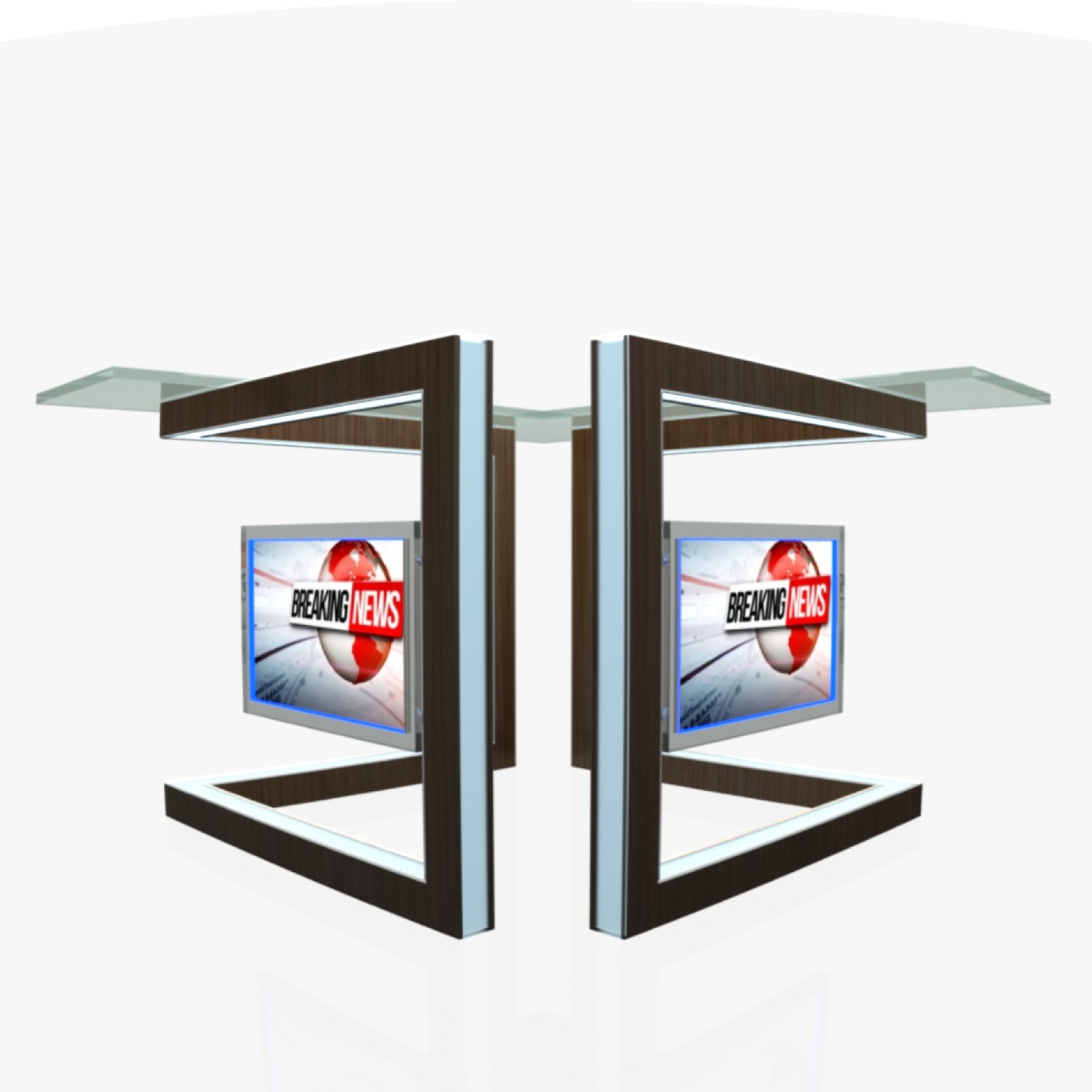 News talk show logo.