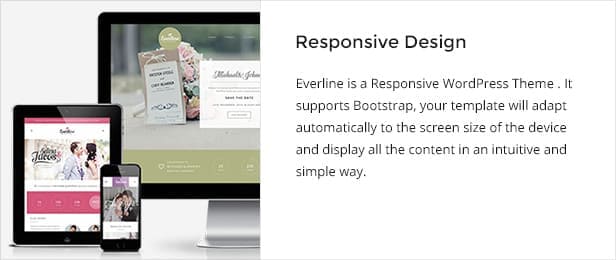 Responsive Design, everline is a responsive wordpress theme.