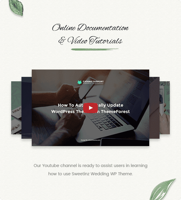 Online Documentation & Video Tutorials.