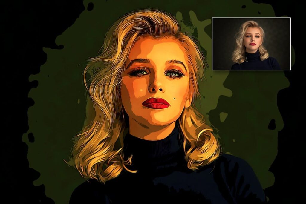 Vector Cartoon Maker Action – MasterBundles