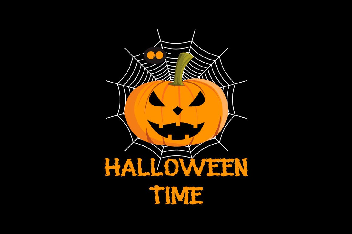 Logo and picture for Halloween.