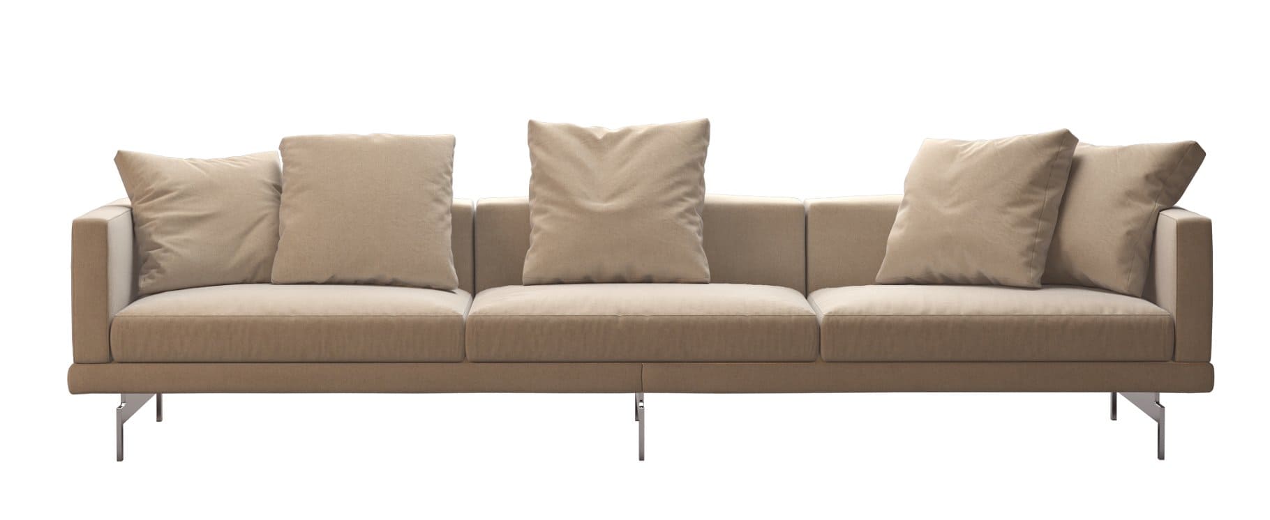 Large Dock sofa from bb italia 295x99 beige color.
