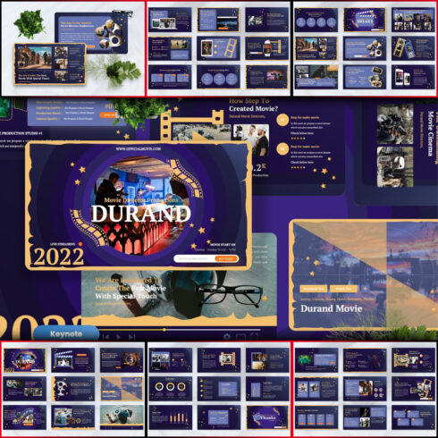 Images preview durand movie studio keynote.