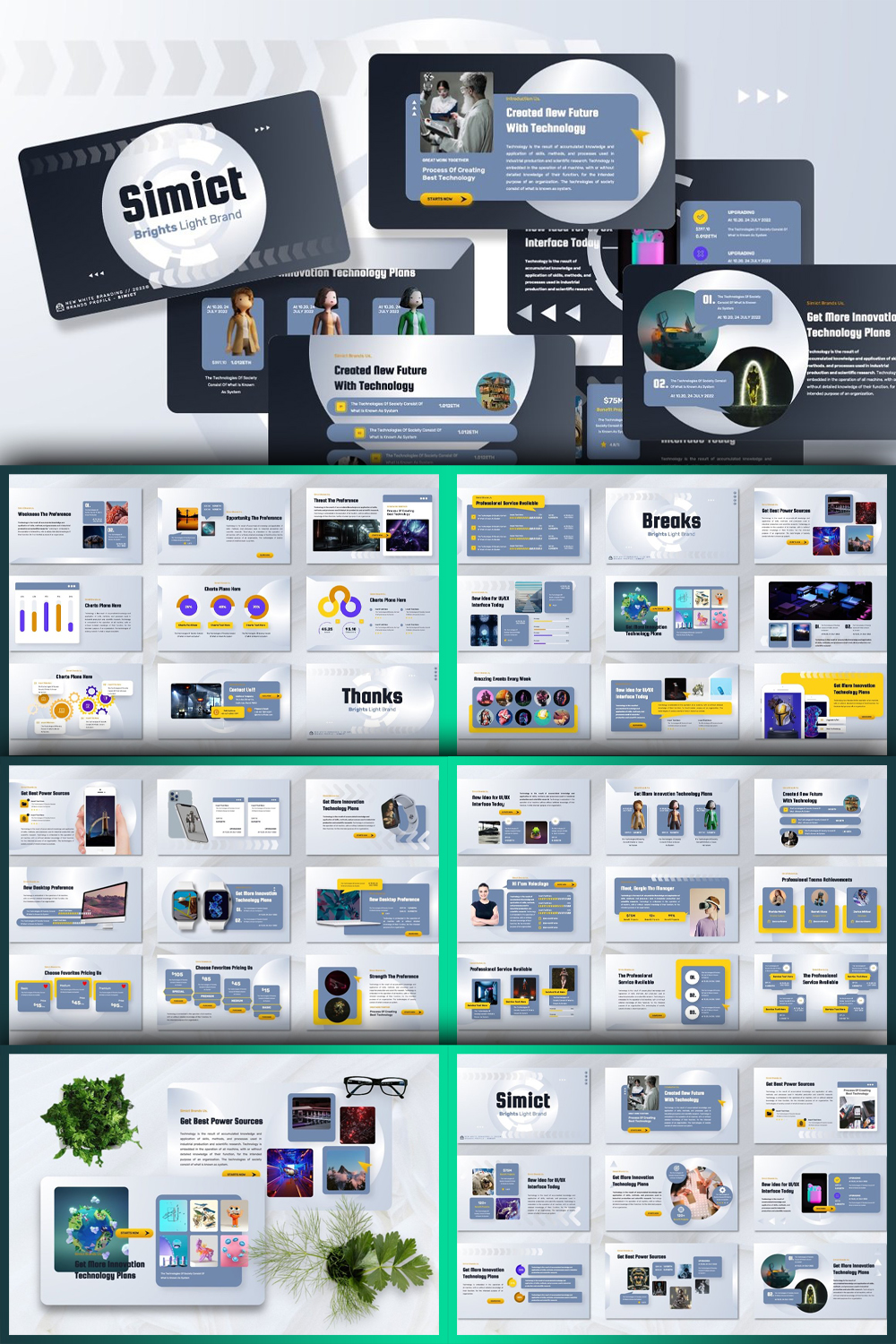 Illustrations simict puremultipurpose keynote of pinterest.