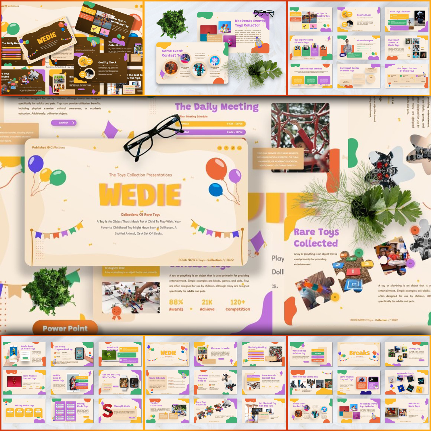 Images preview wedie toys powerpoint.