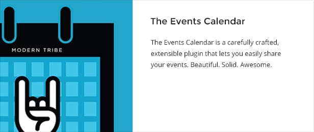 The Events Calendars.