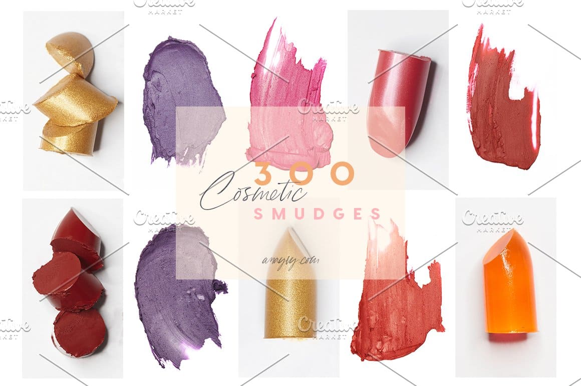 Images of lipsticks of cold and warm shades.