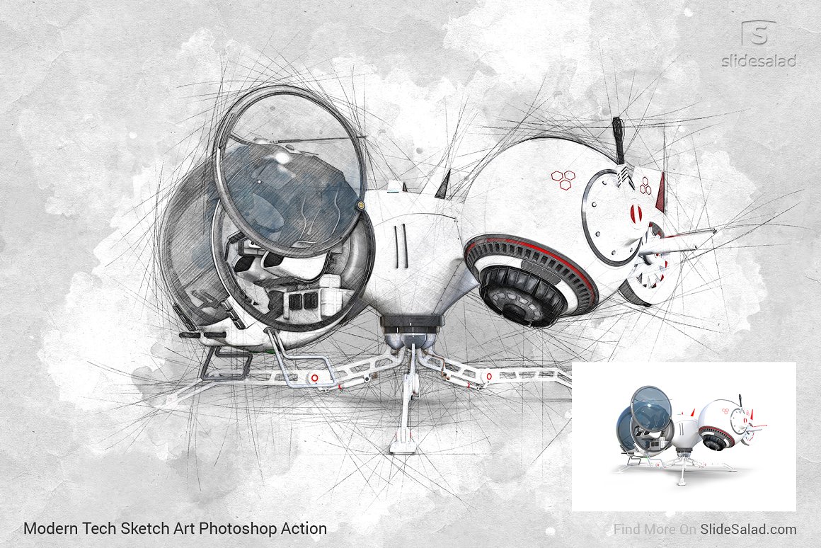 Black and white flying machine mask.