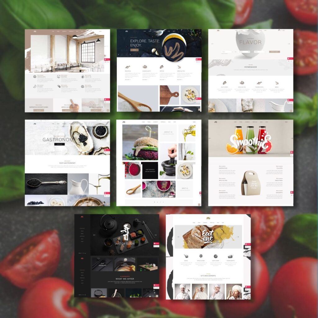 Morsel Delightful Restaurant and Café Theme MasterBundles