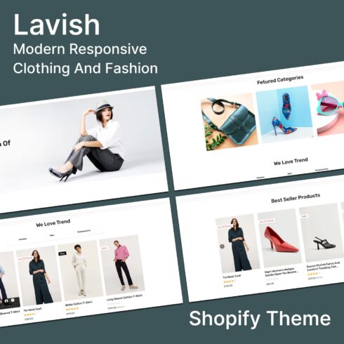 Trend of the Lavish modern responsive clothing and fashion.