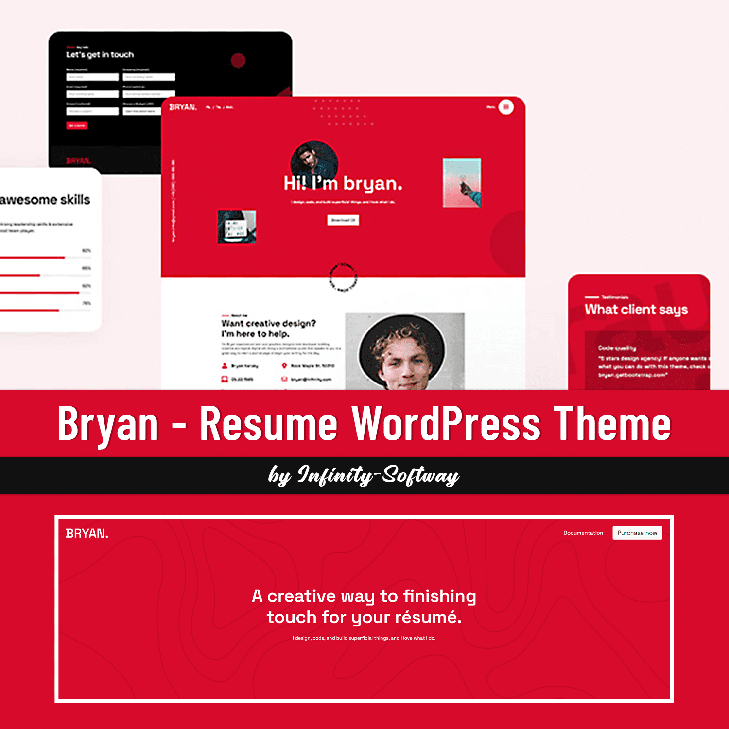 A creative way to finishing touch for your resume.