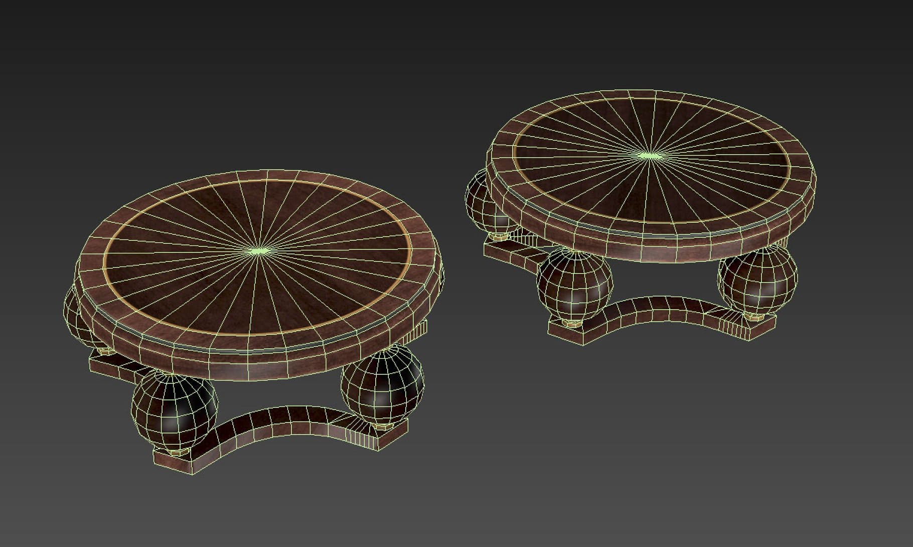 3D model of coffee table.