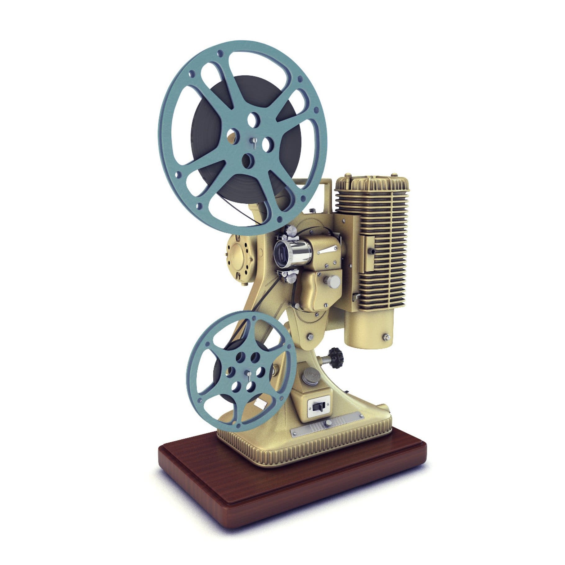 Old 8mm projector Vray.