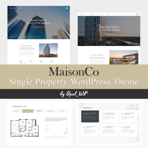 MaisonCo - Single Property WordPress Theme – MasterBundles